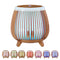 140ml Deep Wood Aroma Diffuser Essential Oil Humidifier LED Night Light