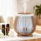 Ultrasonic Aroma Diffuser Aromatherapy 140ml LED Lights Iron Humidifier Forest Deep Wood