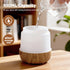 Ultrasonic Aroma Diffuser Aromatherapy 100ml LED Lights Iron Humidifier Forest