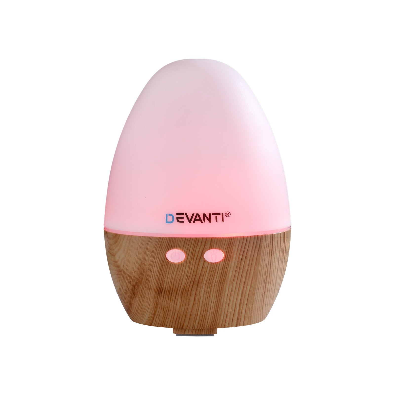 Ultrasonic Aroma Diffuser Aromatherapy 130ml LED Lights Iron Humidifier Forest