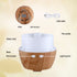 Ultrasonic Aroma Diffuser Aromatherapy 130ml LED Lights Iron Humidifier Forest