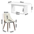 4-Seater Rectangle Dining Table and Chairs Wooden Dining Set