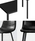 Oikiture 4-Seater Dining Set 1.2m Rectangular Table and Chairs