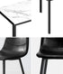 Oikiture 6-Seater Dining Set 1.4m Rectangular Table and Chairs