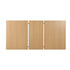 Oikiture 200cm Extendable Dining Table with 6x Dining Chairs PU Leather Natural