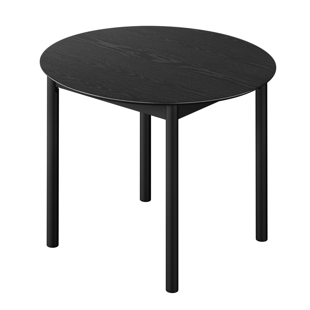 5PCS Dining Table Set 100cm Round Table 4 Dining Chairs