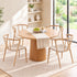 Artiss Dining Chairs Set of 4, Leisure Accent Chair for Living Room & Balcony Spindle Back