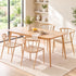 Artiss Dining Chairs Set of 4, Leisure Accent Chair for Living Room & Balcony Spindle Back