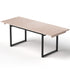 2M Extendable Dining Table Kitchen Cafe Lounge Restaurant Tables Natural