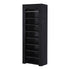 Shoe Rack Cabinet Removable Cover 10 tier Black