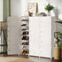 Artiss DIY Stackable Shoe Rack 12 Cube Storage Cabinet White Modular Organizer