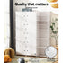 Artiss DIY Stackable Shoe Rack 15 Cube Storage Cabinet White Modular Organizer