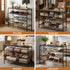 Shoe Rack 4 tier Storage Organiser Walnut