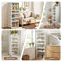 Foldable Shoe Storage Box 6 Tier 12 Pairs Entryway