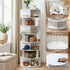 7 Tier 360° Rotating Shoe Rack Storage Display Shelf White