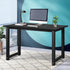 Computer Desk Veneer Table Top 120cm Black
