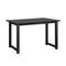Oikiture Computer Desk – 120cm Metal Frame, Melamine Top, Heavy‑Duty 50×50mm Legs