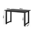Computer Desk Veneer Table Top 120cm Black