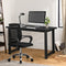 Home Office Desk and Chair Set Black Table Office Chair