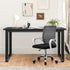 Home Office Desk and Chair Set BK&WH Table Office Chair