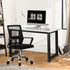 Home Office Desk and Chair Set BK&WH Computer Table