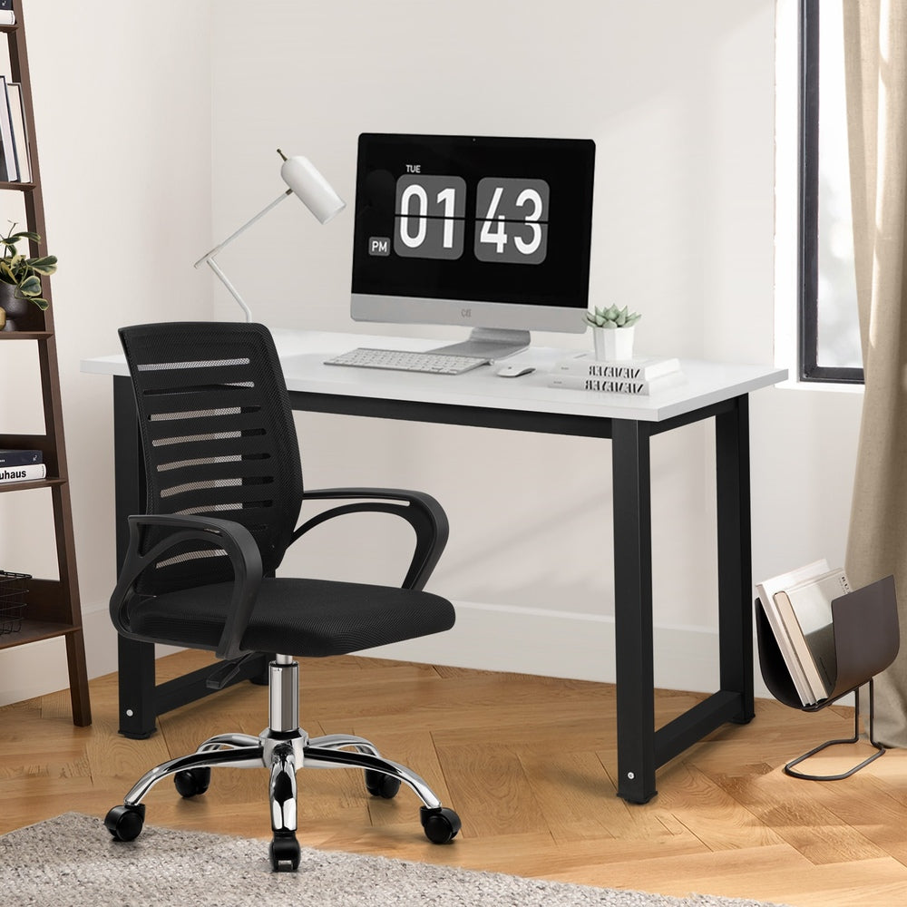 Home Office Desk and Chair Set BK&WH Desk Office Chair