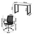 Home Office Desk and Chair Set BK&WH Desk Office Chair