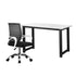 Home Office Desk and Chair Set BK&WH Gaming Desk Office Chair
