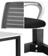 Home Office Desk and Chair Set BK&WH Gaming Desk Office Chair