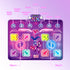 Keezi Double Player Dance Mat for Kid Rechargeable Electronic Dance Game Pad with Bluetooth, 4 Modes