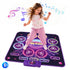 Keezi Kids Bluetooth Dance Mat 4 Modes Rechargeable Electronic Dance Pad Purple