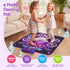 Keezi Kids Bluetooth Dance Mat 4 Modes Rechargeable Electronic Dance Pad Purple
