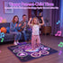 Keezi Kids Bluetooth Dance Mat 4 Modes Rechargeable Electronic Dance Pad Purple