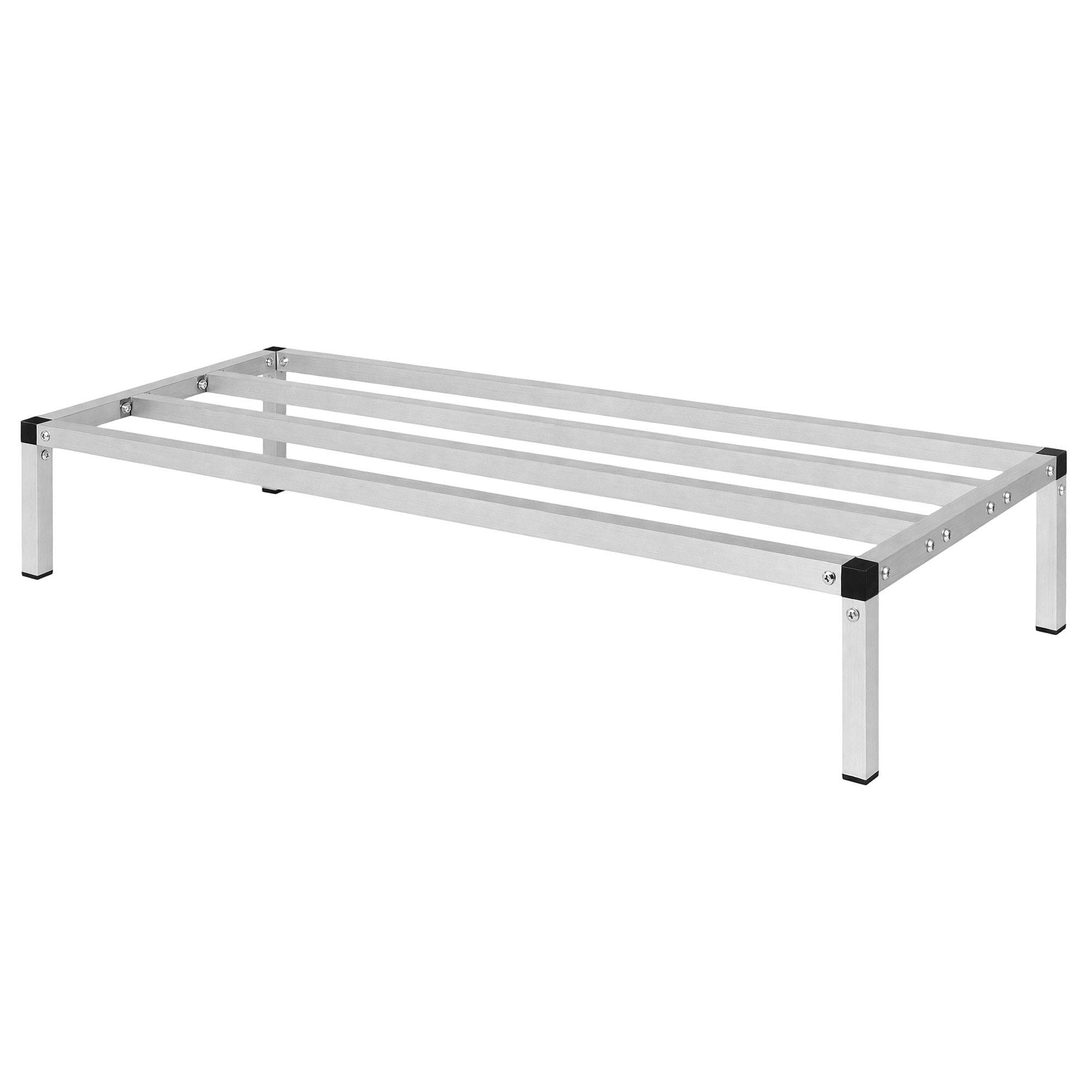 Giantz 122x51cm Aluminum Dunnage Rack, 454kg Capacity, Kitchen Platform