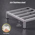 Giantz 35x35cm Dunnage Rack 2-Pack, Stainless Steel, 454kg Load Capacity