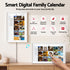 15.6" Digital Calendar Planner Smart Photo Frame Family Chore Chart & Sync