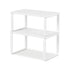 Kitchen Storage Shelves Rack Cupboard Cabinet Organiser Set of 2