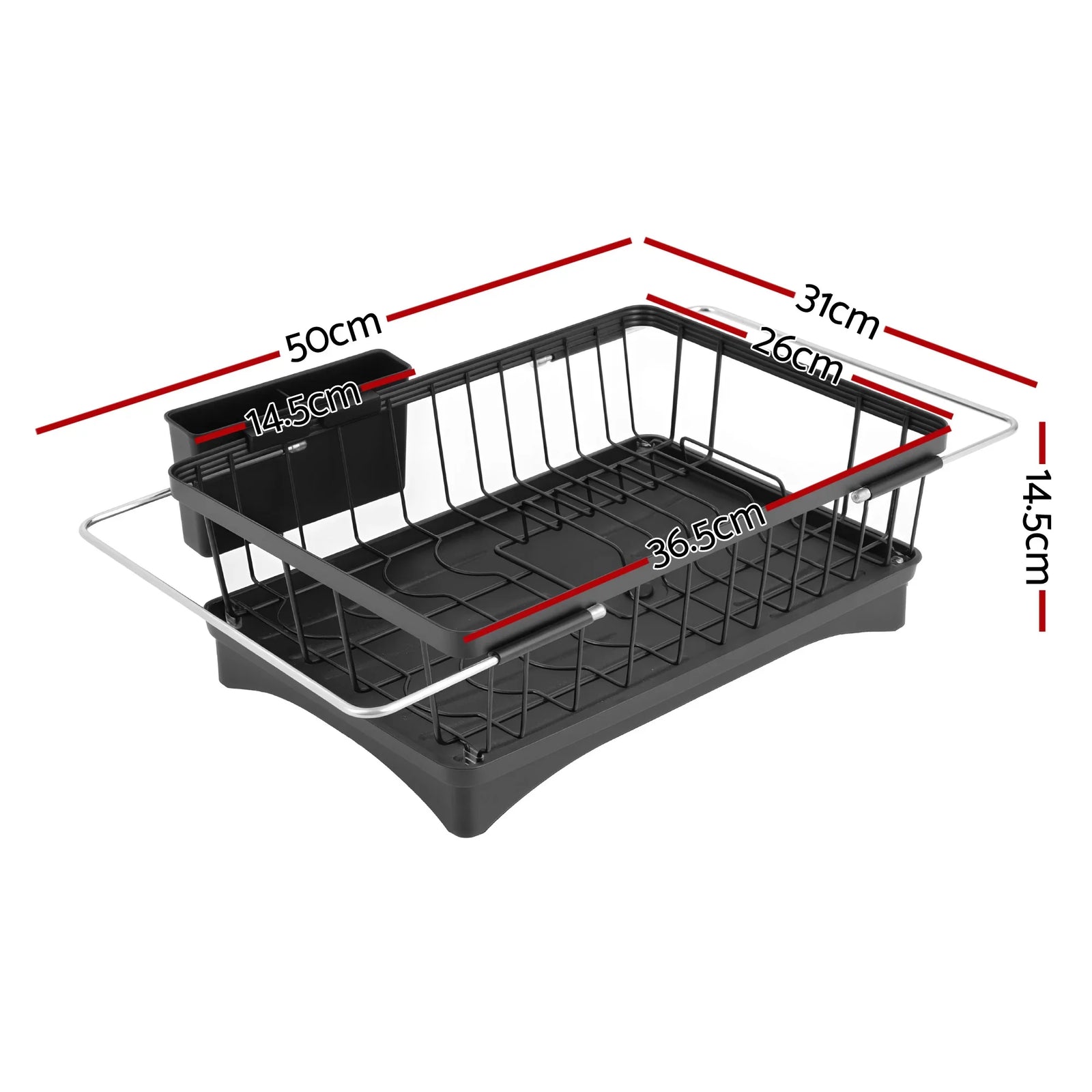Dish Drying Rack for Kitchen Storage Organisation Kitchen Sink Organiser Dish Drainer