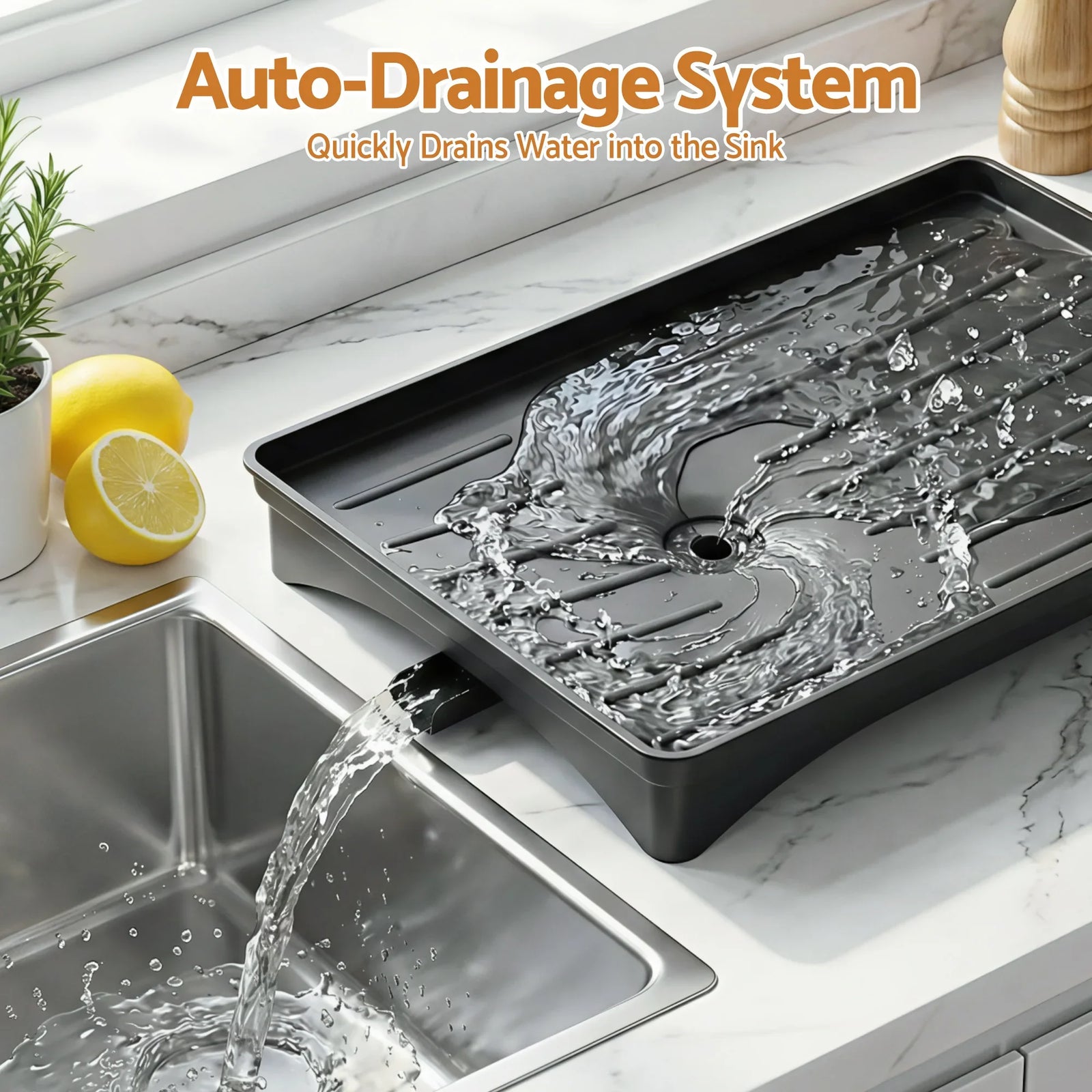 Dish Drying Rack for Kitchen Storage Organisation Kitchen Sink Organiser Dish Drainer