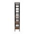 14‑Tier Industrial Display Shelf – Rustic Walnut, Metal Frame, 10kg Per Shelf