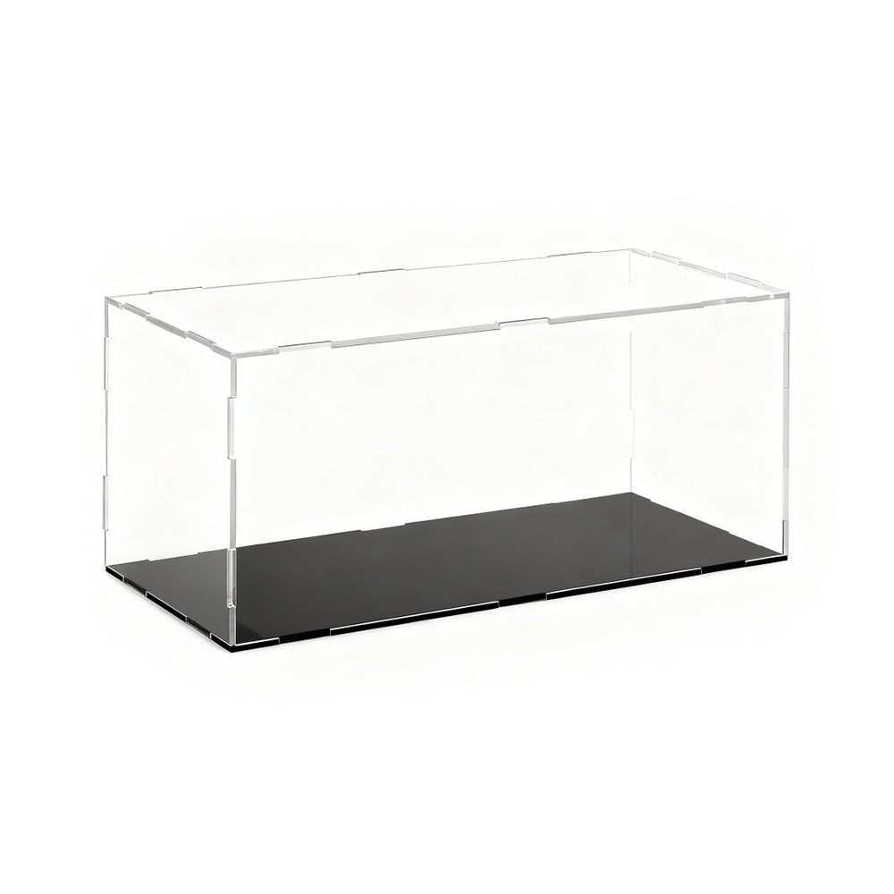Clear Acrylic Display Case Dustproof Protection Box For Car Toys 15CM