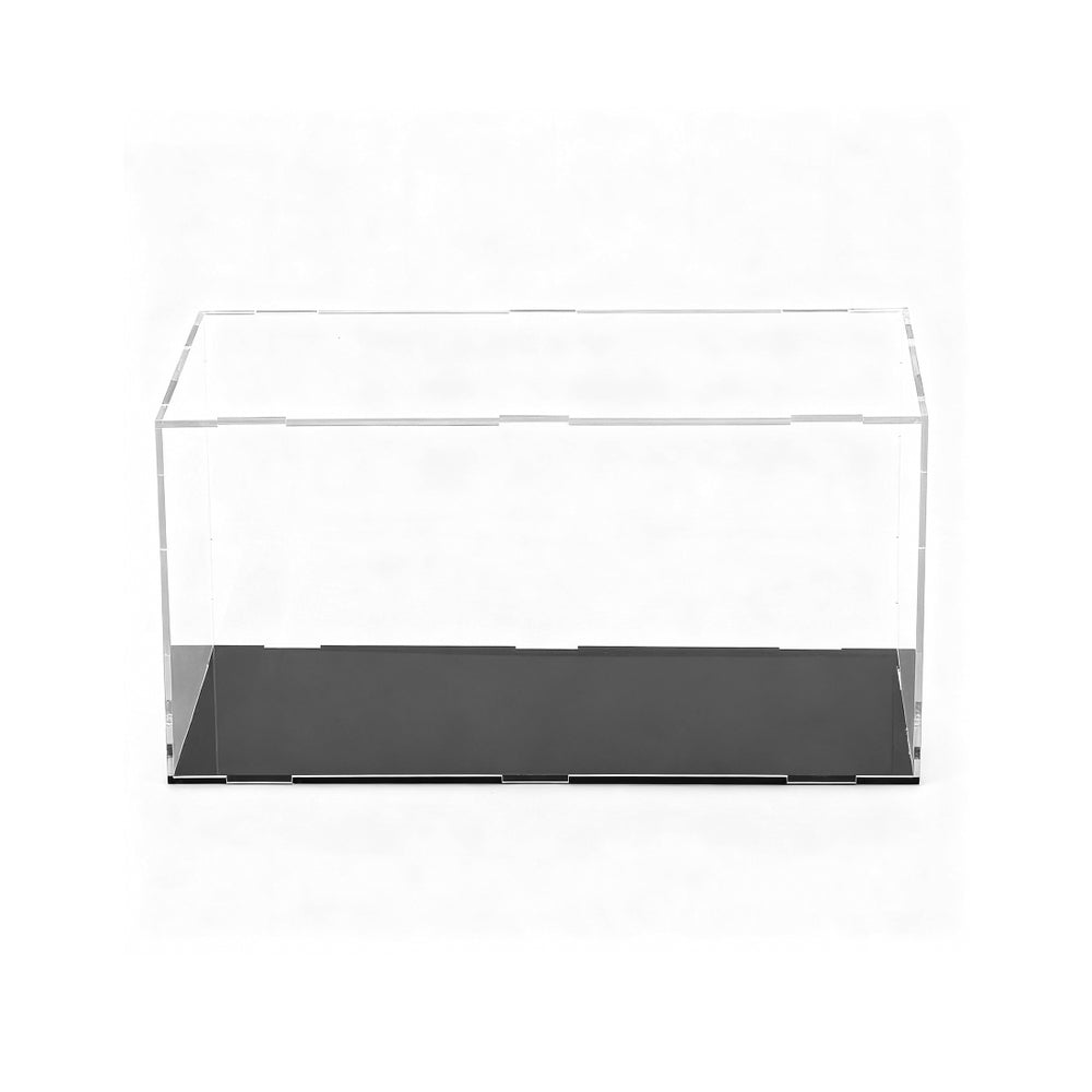 Clear Acrylic Display Case Dustproof Protection Box For Car Toys 15CM