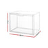 Clear Acrylic Display Case Dustproof Protection Box For Toys 27CM