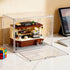 Clear Acrylic Display Case Dustproof Protection Box For Toys 27CM