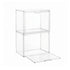 Artiss Clear Acrylic Display Case Box 2 Pack For Toys 54cm
