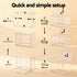 Artiss Clear Acrylic Display Case 3 Pack Toy Storage Box