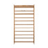 Oikiture 6-tier Bamboo Bookshelf Bookcase Adjustable Display Shelf
