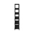 Display Shelf 5 Tier Bookshelf Storage Rack Black