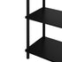 Display Shelf 5 Tier Bookshelf Storage Rack Black