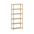 Display Shelf 5 Tier Bookshelf Storage Rack Natural